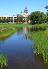 Fototapeta na wymiar Park Loring w śródmieściu Minneapolis, Minnesota