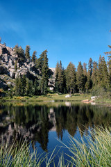 Mountain Lake Reflection