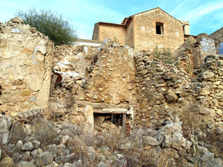 ruins of a town