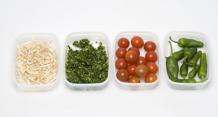 envases con alimentos