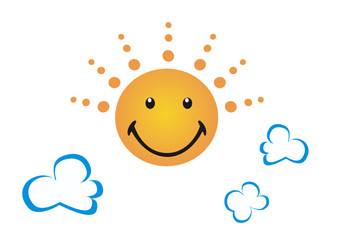 Sun smile