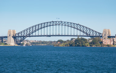 Sydney Harbour Bridge on a Blue Day