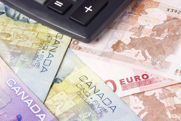 Canadian and Euro currency pair commonly used in forex trading