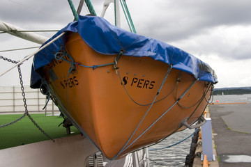 Ships safety boat
