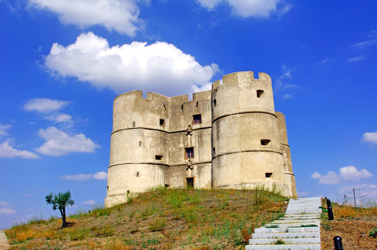 Portugal, Alentejo, Evoramonte: Convention castle