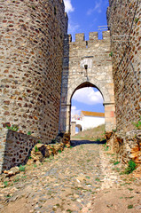 Portugal, Alentejo, Evoramonte: Convention castle