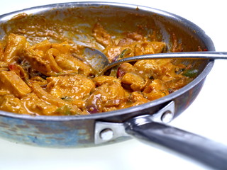 indisches hühnchen curry
