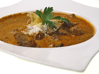 indisches rinder curry