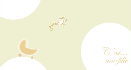 Faire-part de naissance