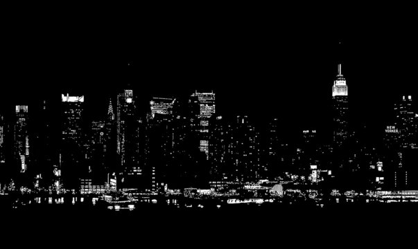 abstract city