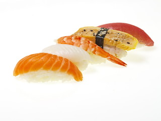 nigiri sushis japanische häppchen