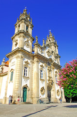 Fototapeta na wymiar Portugal, Lamego: Sanctuary Nossa Senhora dos Remedios