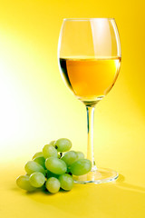 Glass of wine