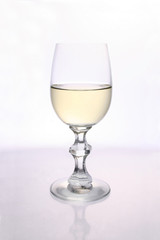 Glass of white wine
