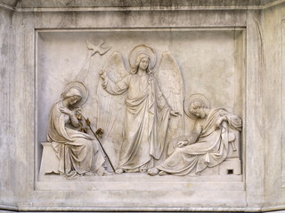 monument nähe spanische treppe rom