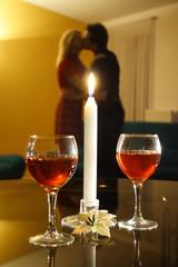 Candle-light date
