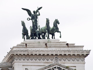 Obraz premium monument vittorio emmanuelle in rom