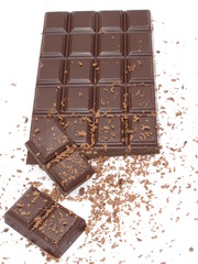 tablette de chocolat noir