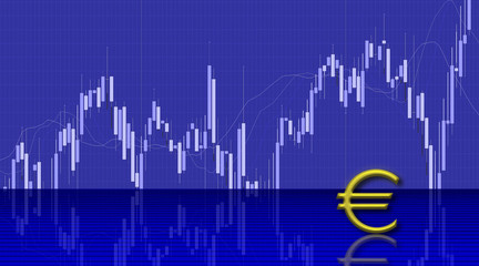 Chart background and Euro sign