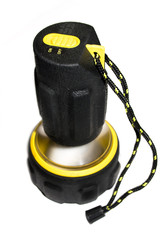 flashlight cropped at white background