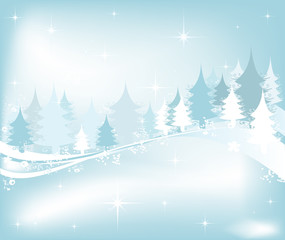 Fototapeta premium winter landscape