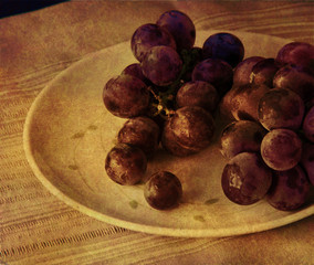 old-fashioned grapes
