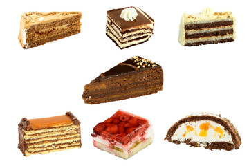 cakes (available larger separately)