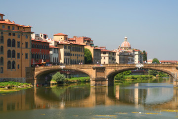 Obraz premium Brücke in Florenz