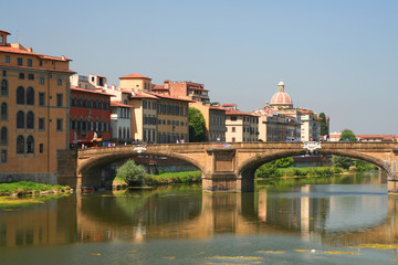 Obraz na płótnie Canvas Brücke in Florenz