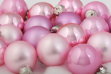 pink ornaments