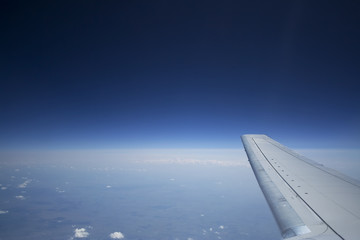 Obraz premium high blue sky wing
