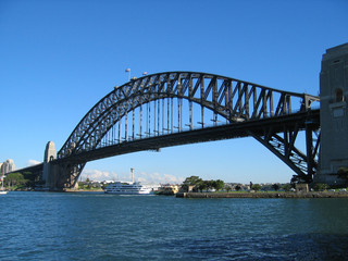 Fototapeta na wymiar Le Harbour Bridge - Sydney