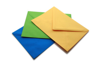 Colorful envelopes 