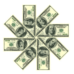 Dollars. Money concept