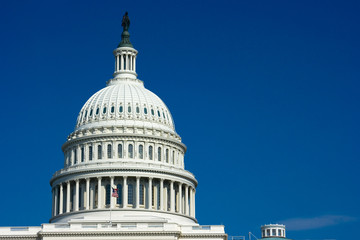 Fototapeta na wymiar U.S. Capitol building dome
