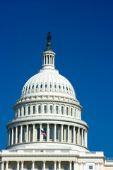 Fototapeta na wymiar US Capitol budynku dome