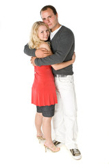 Young couple in love