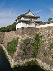 Fototapeta na wymiar Osaka Castle zachować