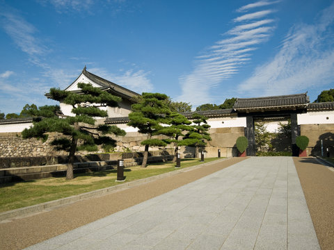 Osaka Castle entrance