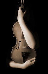 old violin