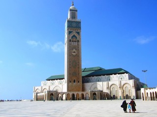 Fototapeta premium Hassan II Moschee