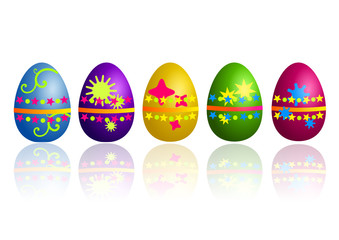 Color easter eggs