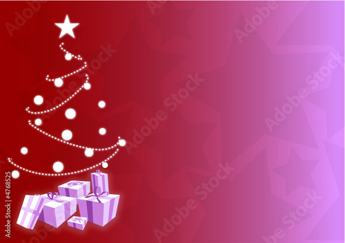 &quot;Cartolina - Auguri di Buon Natale&quot; Stock image and royalty-free vector