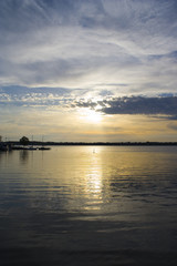 Sunset on a nothern Canadian lake 3