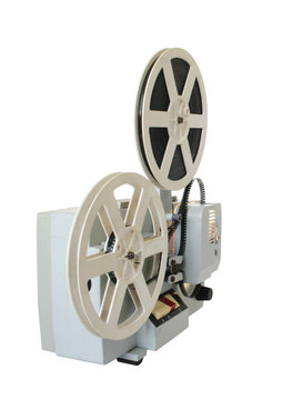 Old soviet cinema projector