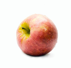 Fresh Red Apple isoaled on white background