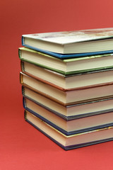 7 stack books detail