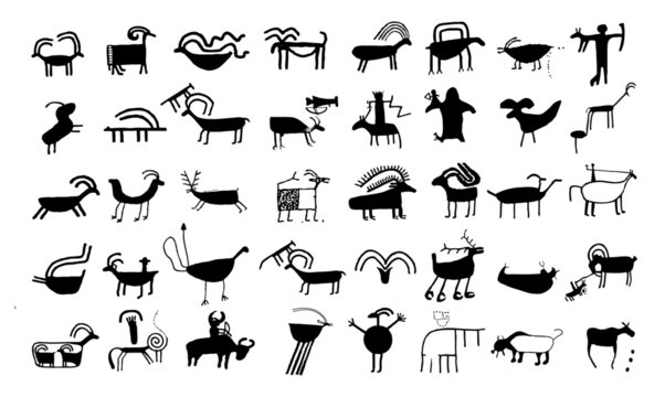 ancient animal drawing 
