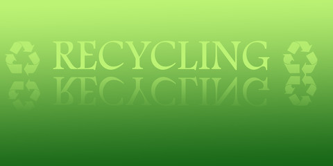 Fototapeta na wymiar illustration recycling
