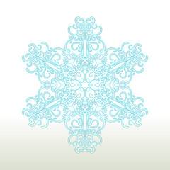 Decorative Snowflake Ornament 
